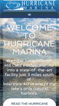 Mobile Screenshot of hurricanemarina.net