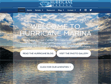 Tablet Screenshot of hurricanemarina.net